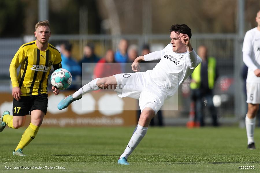 Jan Martin, Sportgelände in der Au, Karlburg, 09.04.2022, BFV, sport, action, April 2022, Saison 2021/2022, Bayernliga Nord, Fussball, DJK, TSV, DJK Vilzing, TSV Karlburg - Bild-ID: 2322950 Jan Martin, Sportgelände in der Au, Karlburg, 09.04.2022, BFV, sport, action, April 2022, Saison 2021/2022, Bayernliga Nord, Fussball, DJK, TSV, DJK Vilzing, TSV Karlburg - Bild-ID: 2322950
