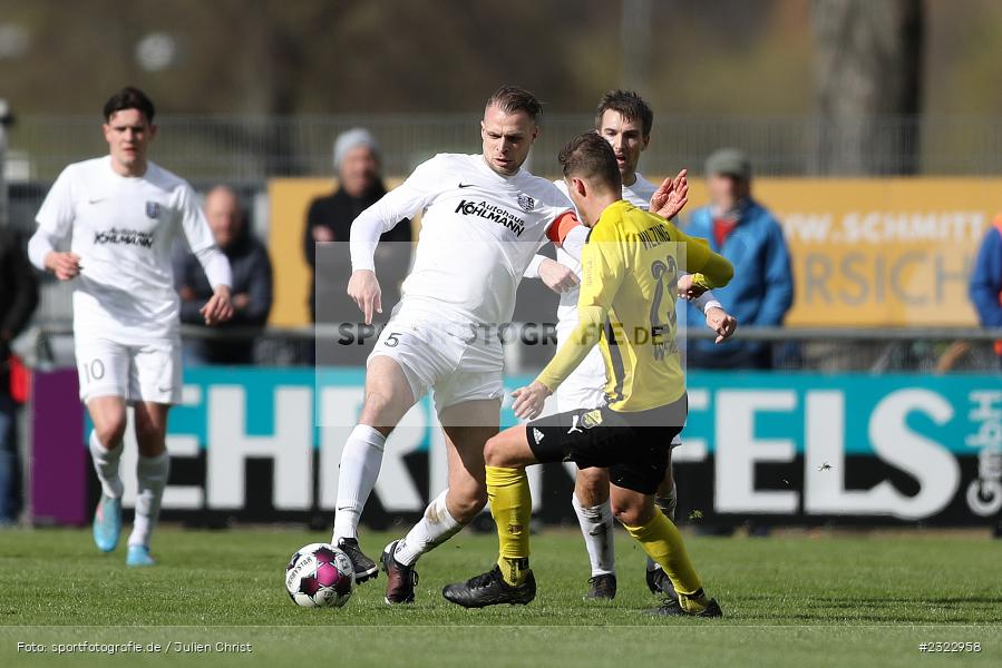 Marvin Schramm, Sportgelände in der Au, Karlburg, 09.04.2022, BFV, sport, action, April 2022, Saison 2021/2022, Bayernliga Nord, Fussball, DJK, TSV, DJK Vilzing, TSV Karlburg - Bild-ID: 2322958 Marvin Schramm, Sportgelände in der Au, Karlburg, 09.04.2022, BFV, sport, action, April 2022, Saison 2021/2022, Bayernliga Nord, Fussball, DJK, TSV, DJK Vilzing, TSV Karlburg - Bild-ID: 2322958