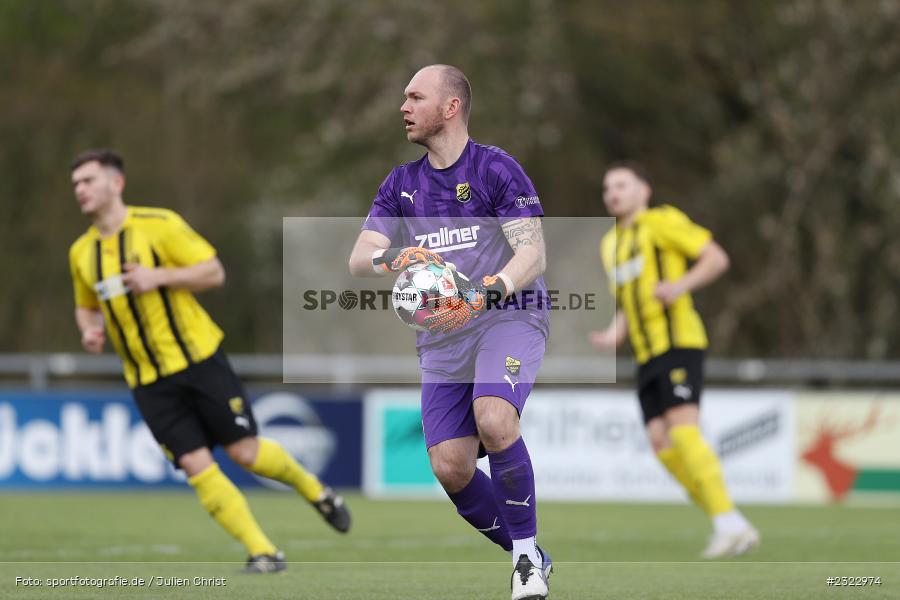Maximilian Putz, Sportgelände in der Au, Karlburg, 09.04.2022, BFV, sport, action, April 2022, Saison 2021/2022, Bayernliga Nord, Fussball, DJK, TSV, DJK Vilzing, TSV Karlburg - Bild-ID: 2322974 Maximilian Putz, Sportgelände in der Au, Karlburg, 09.04.2022, BFV, sport, action, April 2022, Saison 2021/2022, Bayernliga Nord, Fussball, DJK, TSV, DJK Vilzing, TSV Karlburg - Bild-ID: 2322974