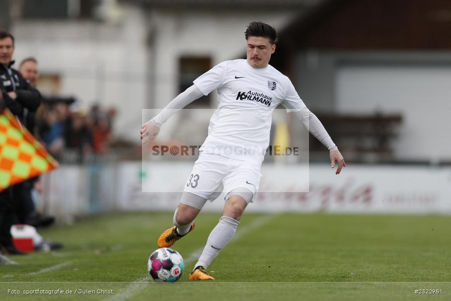 Pascal Jeni, Sportgelände in der Au, Karlburg, 09.04.2022, BFV, sport, action, April 2022, Saison 2021/2022, Bayernliga Nord, Fussball, DJK, TSV, DJK Vilzing, TSV Karlburg - Bild-ID: 2322981