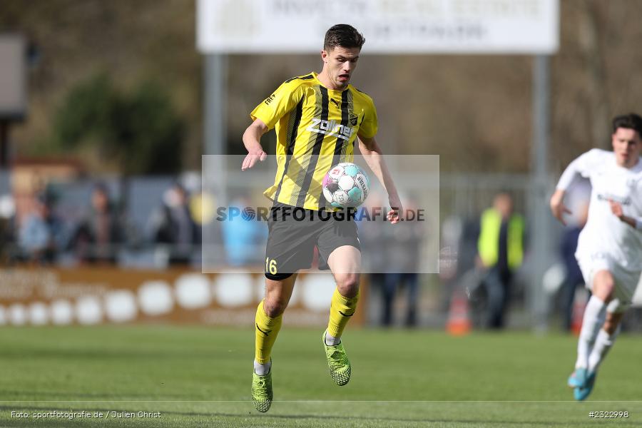 Mario Kufner, Sportgelände in der Au, Karlburg, 09.04.2022, BFV, sport, action, April 2022, Saison 2021/2022, Bayernliga Nord, Fussball, DJK, TSV, DJK Vilzing, TSV Karlburg - Bild-ID: 2322998