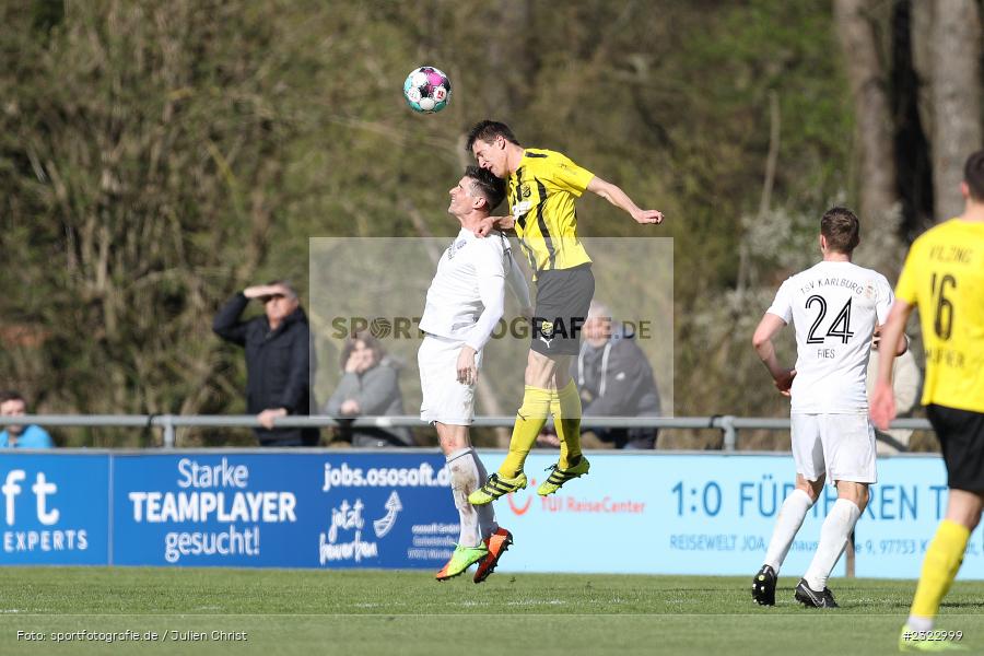 Christian Kufner, Sportgelände in der Au, Karlburg, 09.04.2022, BFV, sport, action, April 2022, Saison 2021/2022, Bayernliga Nord, Fussball, DJK, TSV, DJK Vilzing, TSV Karlburg - Bild-ID: 2322999 Christian Kufner, Sportgelände in der Au, Karlburg, 09.04.2022, BFV, sport, action, April 2022, Saison 2021/2022, Bayernliga Nord, Fussball, DJK, TSV, DJK Vilzing, TSV Karlburg - Bild-ID: 2322999