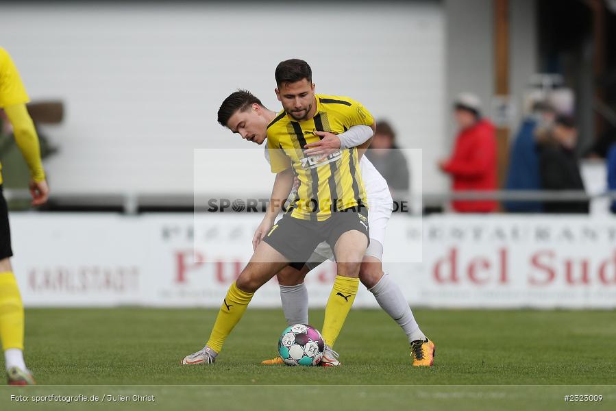 Tobias Kordick, Sportgelände in der Au, Karlburg, 09.04.2022, BFV, sport, action, April 2022, Saison 2021/2022, Bayernliga Nord, Fussball, DJK, TSV, DJK Vilzing, TSV Karlburg - Bild-ID: 2323009 Tobias Kordick, Sportgelände in der Au, Karlburg, 09.04.2022, BFV, sport, action, April 2022, Saison 2021/2022, Bayernliga Nord, Fussball, DJK, TSV, DJK Vilzing, TSV Karlburg - Bild-ID: 2323009