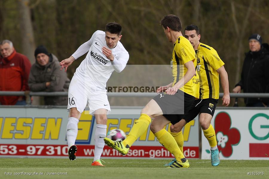 Andreas Hetterich, Sportgelände in der Au, Karlburg, 09.04.2022, BFV, sport, action, April 2022, Saison 2021/2022, Bayernliga Nord, Fussball, DJK, TSV, DJK Vilzing, TSV Karlburg - Bild-ID: 2323013