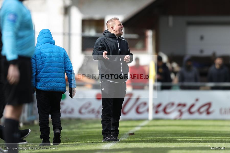 Martin Spanheimer, Sportgelände in der Au, Karlburg, 09.04.2022, BFV, sport, action, April 2022, Saison 2021/2022, Bayernliga Nord, Fussball, DJK, TSV, DJK Vilzing, TSV Karlburg - Bild-ID: 2323048