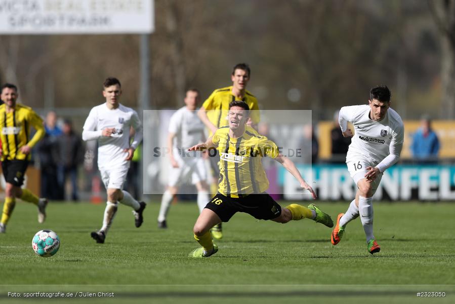Mario Kufner, Sportgelände in der Au, Karlburg, 09.04.2022, BFV, sport, action, April 2022, Saison 2021/2022, Bayernliga Nord, Fussball, DJK, TSV, DJK Vilzing, TSV Karlburg - Bild-ID: 2323050