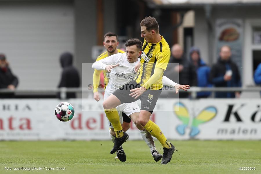 Paul Karle, Sportgelände in der Au, Karlburg, 09.04.2022, BFV, sport, action, April 2022, Saison 2021/2022, Bayernliga Nord, Fussball, DJK, TSV, DJK Vilzing, TSV Karlburg - Bild-ID: 2323063