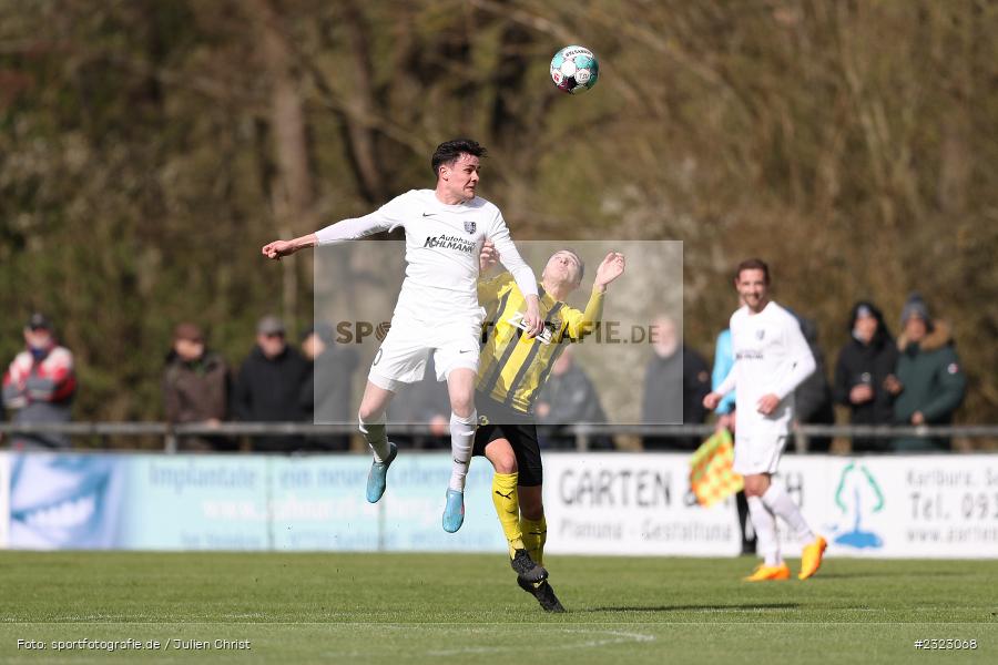 Jan Martin, Sportgelände in der Au, Karlburg, 09.04.2022, BFV, sport, action, April 2022, Saison 2021/2022, Bayernliga Nord, Fussball, DJK, TSV, DJK Vilzing, TSV Karlburg - Bild-ID: 2323068 Jan Martin, Sportgelände in der Au, Karlburg, 09.04.2022, BFV, sport, action, April 2022, Saison 2021/2022, Bayernliga Nord, Fussball, DJK, TSV, DJK Vilzing, TSV Karlburg - Bild-ID: 2323068
