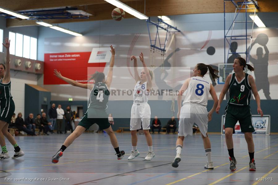Aurelia Barthel, Hans-Wilhelm-Renkhoff-Halle, Marktheidenfeld, 09.04.2022, BBV, sport, action, April 2022, Saison 2021/2022, Regionalliga Südost Damen, Playoffs, Basketball, TVA, TVM, TV 1847 Augsburg, TV Marktheidenfeld - Bild-ID: 2323173
