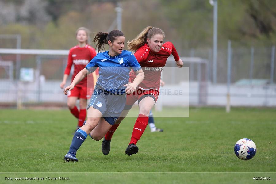 Tanja Jokanic, Sportgelände, Wertheim, 10.04.2022, BFV, sport, action, April 2022, Saison 2021/2022, BFV-Landesliga Frauen, Fussball, TSG, FCW, TSG Hoffenheim 3, FC Wertheim-Eichel - Bild-ID: 2323432 Tanja Jokanic, Sportgelände, Wertheim, 10.04.2022, BFV, sport, action, April 2022, Saison 2021/2022, BFV-Landesliga Frauen, Fussball, TSG, FCW, TSG Hoffenheim 3, FC Wertheim-Eichel - Bild-ID: 2323432