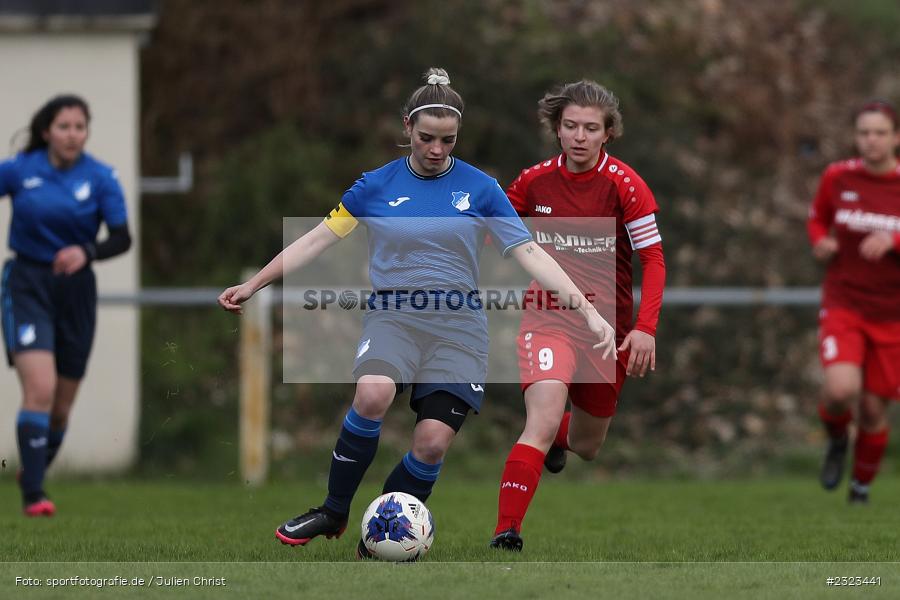 Stina Korinek, Sportgelände, Wertheim, 10.04.2022, BFV, sport, action, April 2022, Saison 2021/2022, BFV-Landesliga Frauen, Fussball, TSG, FCW, TSG Hoffenheim 3, FC Wertheim-Eichel - Bild-ID: 2323441 Stina Korinek, Sportgelände, Wertheim, 10.04.2022, BFV, sport, action, April 2022, Saison 2021/2022, BFV-Landesliga Frauen, Fussball, TSG, FCW, TSG Hoffenheim 3, FC Wertheim-Eichel - Bild-ID: 2323441