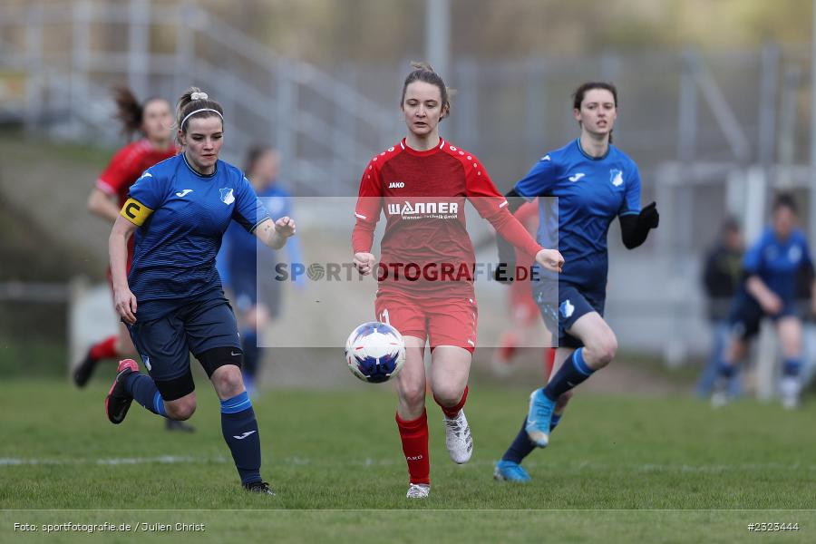Lena Meister, Sportgelände, Wertheim, 10.04.2022, BFV, sport, action, April 2022, Saison 2021/2022, BFV-Landesliga Frauen, Fussball, TSG, FCW, TSG Hoffenheim 3, FC Wertheim-Eichel - Bild-ID: 2323444 Lena Meister, Sportgelände, Wertheim, 10.04.2022, BFV, sport, action, April 2022, Saison 2021/2022, BFV-Landesliga Frauen, Fussball, TSG, FCW, TSG Hoffenheim 3, FC Wertheim-Eichel - Bild-ID: 2323444