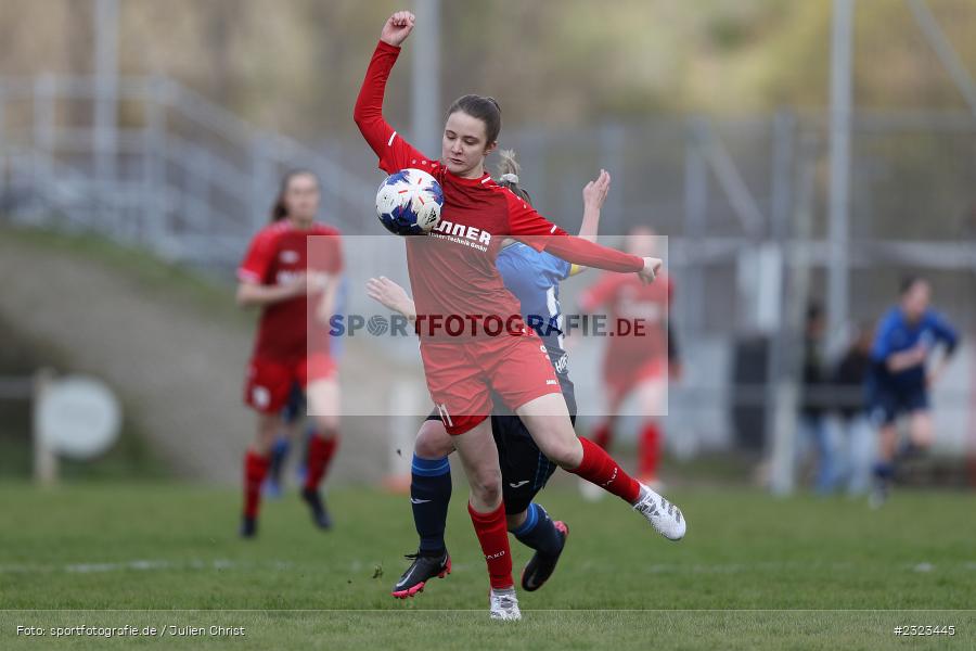 Lena Meister, Sportgelände, Wertheim, 10.04.2022, BFV, sport, action, April 2022, Saison 2021/2022, BFV-Landesliga Frauen, Fussball, TSG, FCW, TSG Hoffenheim 3, FC Wertheim-Eichel - Bild-ID: 2323445 Lena Meister, Sportgelände, Wertheim, 10.04.2022, BFV, sport, action, April 2022, Saison 2021/2022, BFV-Landesliga Frauen, Fussball, TSG, FCW, TSG Hoffenheim 3, FC Wertheim-Eichel - Bild-ID: 2323445
