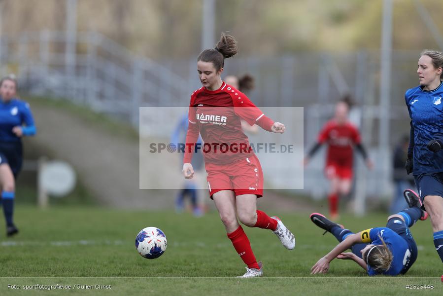 Lena Meister, Sportgelände, Wertheim, 10.04.2022, BFV, sport, action, April 2022, Saison 2021/2022, BFV-Landesliga Frauen, Fussball, TSG, FCW, TSG Hoffenheim 3, FC Wertheim-Eichel - Bild-ID: 2323448
