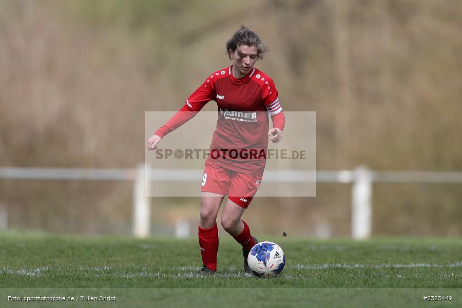 Alexandra Lutz, Sportgelände, Wertheim, 10.04.2022, BFV, sport, action, April 2022, Saison 2021/2022, BFV-Landesliga Frauen, Fussball, TSG, FCW, TSG Hoffenheim 3, FC Wertheim-Eichel - Bild-ID: 2323449
