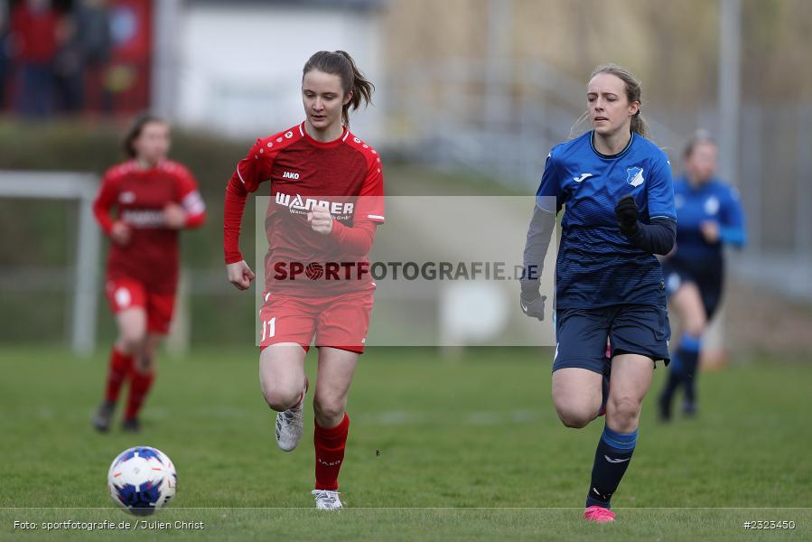 Lena Meister, Sportgelände, Wertheim, 10.04.2022, BFV, sport, action, April 2022, Saison 2021/2022, BFV-Landesliga Frauen, Fussball, TSG, FCW, TSG Hoffenheim 3, FC Wertheim-Eichel - Bild-ID: 2323450