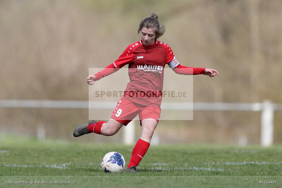 Alexandra Lutz, Sportgelände, Wertheim, 10.04.2022, BFV, sport, action, April 2022, Saison 2021/2022, BFV-Landesliga Frauen, Fussball, TSG, FCW, TSG Hoffenheim 3, FC Wertheim-Eichel - Bild-ID: 2323451