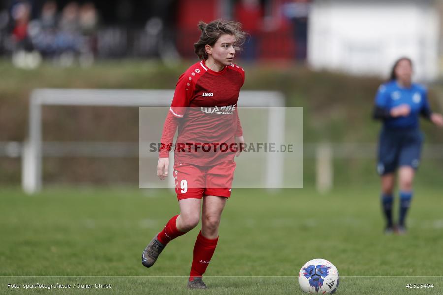 Alexandra Lutz, Sportgelände, Wertheim, 10.04.2022, BFV, sport, action, April 2022, Saison 2021/2022, BFV-Landesliga Frauen, Fussball, TSG, FCW, TSG Hoffenheim 3, FC Wertheim-Eichel - Bild-ID: 2323454