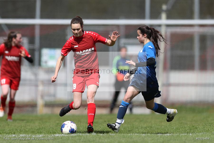 Maren Scherer, Sportgelände, Wertheim, 10.04.2022, BFV, sport, action, April 2022, Saison 2021/2022, BFV-Landesliga Frauen, Fussball, TSG, FCW, TSG Hoffenheim 3, FC Wertheim-Eichel - Bild-ID: 2323459