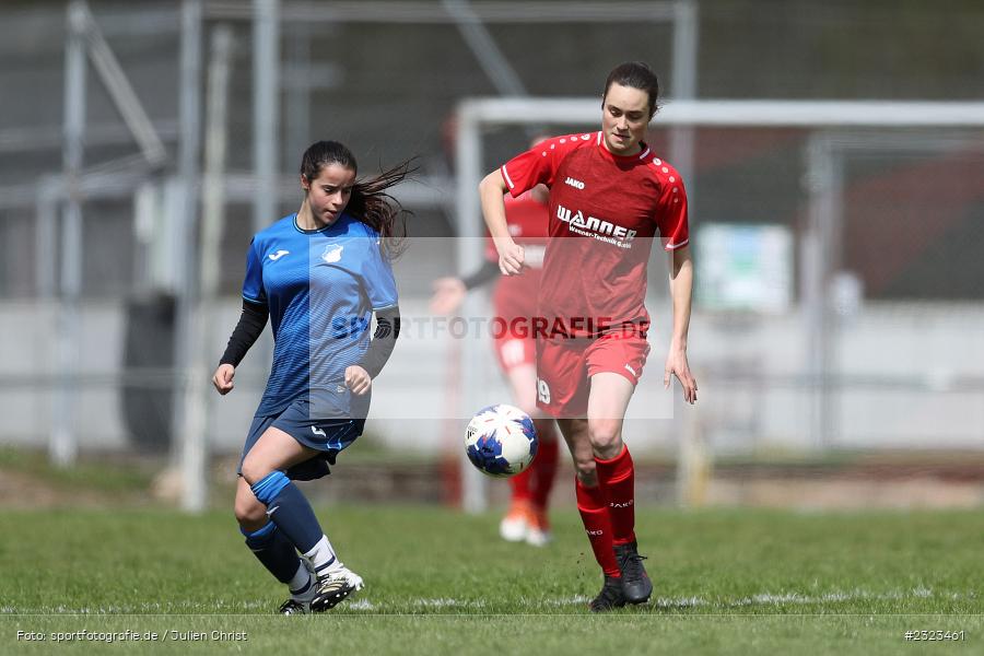 Maren Scherer, Sportgelände, Wertheim, 10.04.2022, BFV, sport, action, April 2022, Saison 2021/2022, BFV-Landesliga Frauen, Fussball, TSG, FCW, TSG Hoffenheim 3, FC Wertheim-Eichel - Bild-ID: 2323461