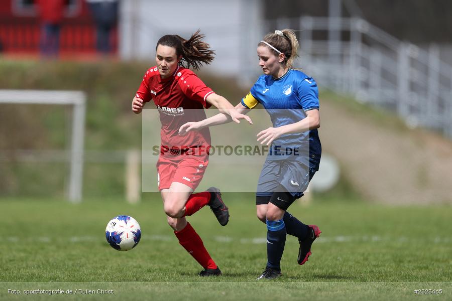 Maren Scherer, Sportgelände, Wertheim, 10.04.2022, BFV, sport, action, April 2022, Saison 2021/2022, BFV-Landesliga Frauen, Fussball, TSG, FCW, TSG Hoffenheim 3, FC Wertheim-Eichel - Bild-ID: 2323465