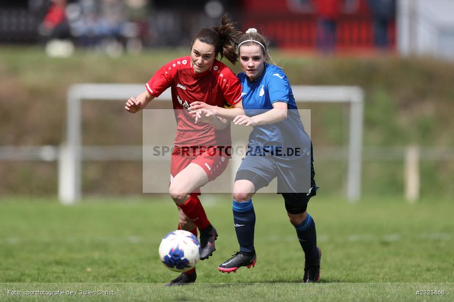 Maren Scherer, Sportgelände, Wertheim, 10.04.2022, BFV, sport, action, April 2022, Saison 2021/2022, BFV-Landesliga Frauen, Fussball, TSG, FCW, TSG Hoffenheim 3, FC Wertheim-Eichel - Bild-ID: 2323468