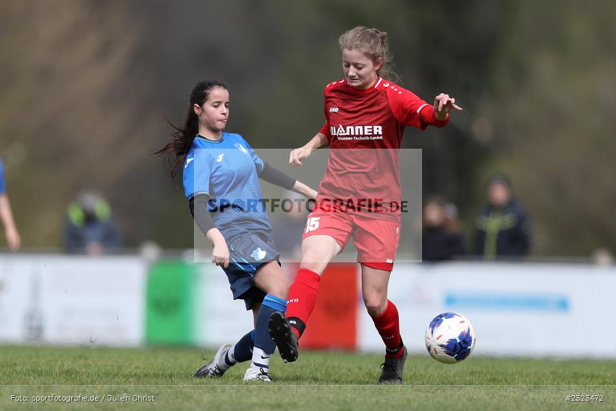 Julia Hemmerich, Sportgelände, Wertheim, 10.04.2022, BFV, sport, action, April 2022, Saison 2021/2022, BFV-Landesliga Frauen, Fussball, TSG, FCW, TSG Hoffenheim 3, FC Wertheim-Eichel - Bild-ID: 2323472