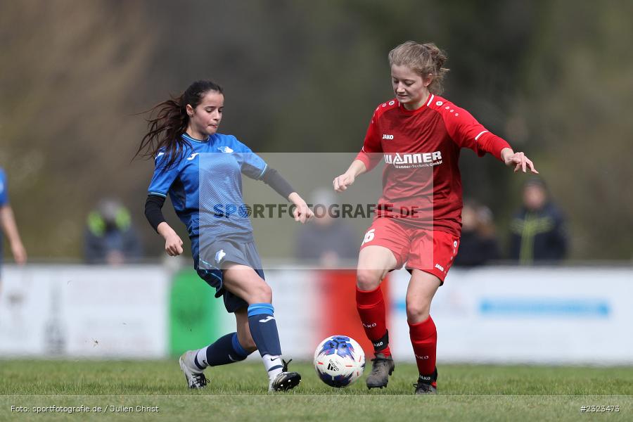 Julia Hemmerich, Sportgelände, Wertheim, 10.04.2022, BFV, sport, action, April 2022, Saison 2021/2022, BFV-Landesliga Frauen, Fussball, TSG, FCW, TSG Hoffenheim 3, FC Wertheim-Eichel - Bild-ID: 2323473