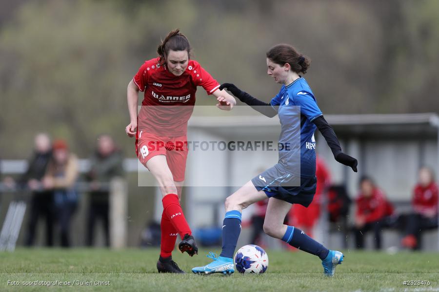 Maren Scherer, Sportgelände, Wertheim, 10.04.2022, BFV, sport, action, April 2022, Saison 2021/2022, BFV-Landesliga Frauen, Fussball, TSG, FCW, TSG Hoffenheim 3, FC Wertheim-Eichel - Bild-ID: 2323476