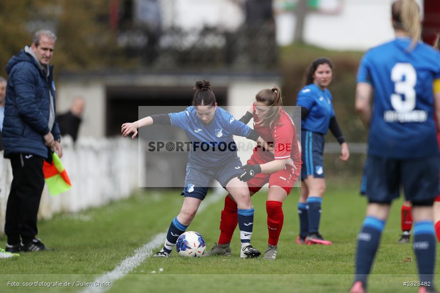 Raquel Barbosa da Cruz, Sportgelände, Wertheim, 10.04.2022, BFV, sport, action, April 2022, Saison 2021/2022, BFV-Landesliga Frauen, Fussball, TSG, FCW, TSG Hoffenheim 3, FC Wertheim-Eichel - Bild-ID: 2323482