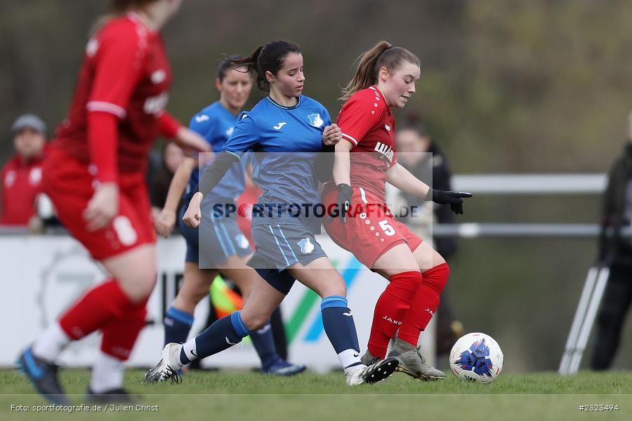 Peggy Sämann, Sportgelände, Wertheim, 10.04.2022, BFV, sport, action, April 2022, Saison 2021/2022, BFV-Landesliga Frauen, Fussball, TSG, FCW, TSG Hoffenheim 3, FC Wertheim-Eichel - Bild-ID: 2323494