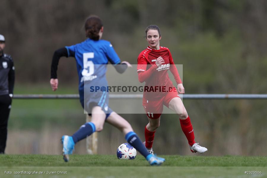 Lena Meister, Sportgelände, Wertheim, 10.04.2022, BFV, sport, action, April 2022, Saison 2021/2022, BFV-Landesliga Frauen, Fussball, TSG, FCW, TSG Hoffenheim 3, FC Wertheim-Eichel - Bild-ID: 2323506