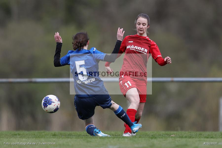 Lena Meister, Sportgelände, Wertheim, 10.04.2022, BFV, sport, action, April 2022, Saison 2021/2022, BFV-Landesliga Frauen, Fussball, TSG, FCW, TSG Hoffenheim 3, FC Wertheim-Eichel - Bild-ID: 2323507