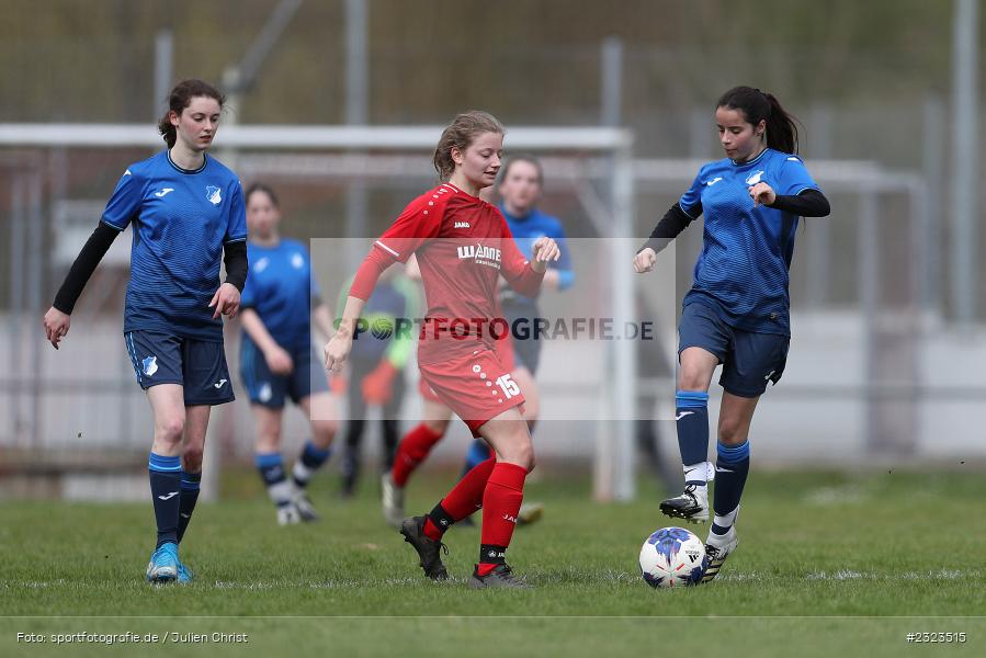 Raquel Barbosa da Cruz, Sportgelände, Wertheim, 10.04.2022, BFV, sport, action, April 2022, Saison 2021/2022, BFV-Landesliga Frauen, Fussball, TSG, FCW, TSG Hoffenheim 3, FC Wertheim-Eichel - Bild-ID: 2323515