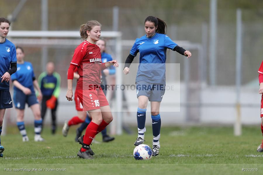 Raquel Barbosa da Cruz, Sportgelände, Wertheim, 10.04.2022, BFV, sport, action, April 2022, Saison 2021/2022, BFV-Landesliga Frauen, Fussball, TSG, FCW, TSG Hoffenheim 3, FC Wertheim-Eichel - Bild-ID: 2323516