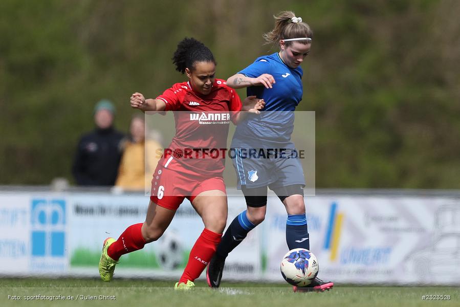 Stina Korinek, Sportgelände, Wertheim, 10.04.2022, BFV, sport, action, April 2022, Saison 2021/2022, BFV-Landesliga Frauen, Fussball, TSG, FCW, TSG Hoffenheim 3, FC Wertheim-Eichel - Bild-ID: 2323528