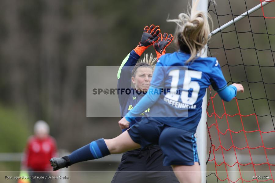 Elena Rothammel, Sportgelände, Wertheim, 10.04.2022, BFV, sport, action, April 2022, Saison 2021/2022, BFV-Landesliga Frauen, Fussball, TSG, FCW, TSG Hoffenheim 3, FC Wertheim-Eichel - Bild-ID: 2323574 Elena Rothammel, Sportgelände, Wertheim, 10.04.2022, BFV, sport, action, April 2022, Saison 2021/2022, BFV-Landesliga Frauen, Fussball, TSG, FCW, TSG Hoffenheim 3, FC Wertheim-Eichel - Bild-ID: 2323574