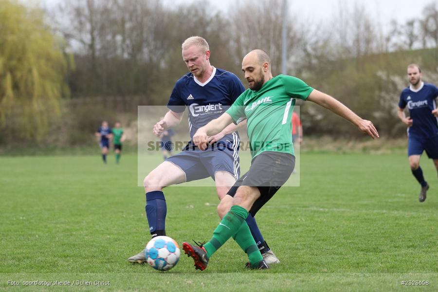Sebastian Schander, Sportgelände, Külsheim, 14.04.2022, BFV, sport, action, April 2022, Saison 2021/2022, Kreisliga TBB, Fussball, Kickers DHK Wertheim, FC Külsheim - Bild-ID: 2323658