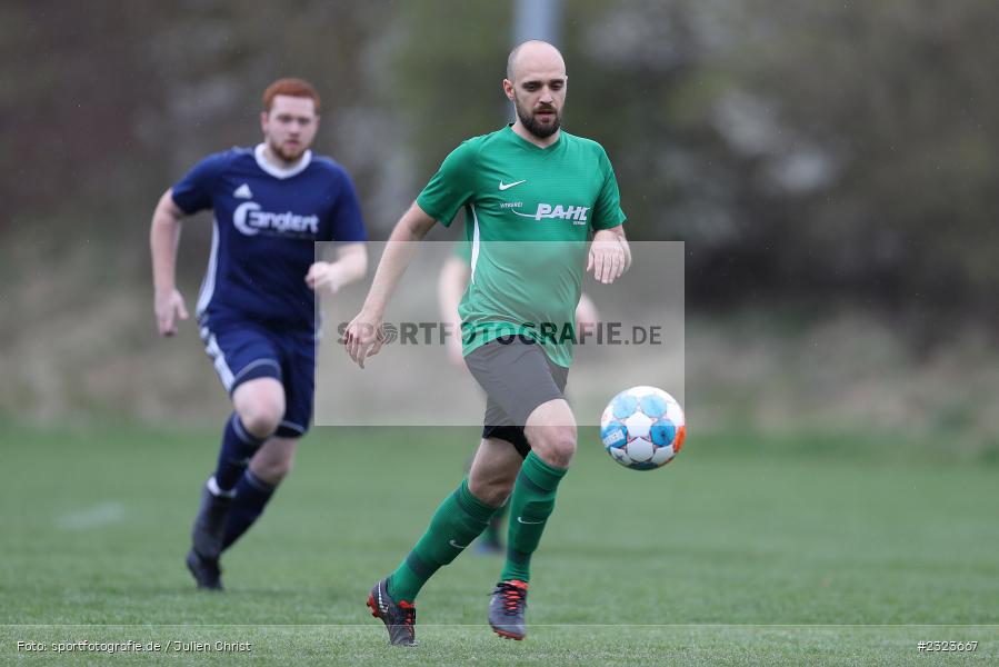 Sebastian Schander, Sportgelände, Külsheim, 14.04.2022, BFV, sport, action, April 2022, Saison 2021/2022, Kreisliga TBB, Fussball, Kickers DHK Wertheim, FC Külsheim - Bild-ID: 2323667