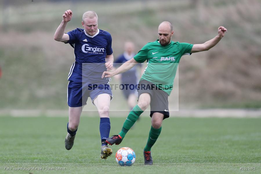 Sebastian Schander, Sportgelände, Külsheim, 14.04.2022, BFV, sport, action, April 2022, Saison 2021/2022, Kreisliga TBB, Fussball, Kickers DHK Wertheim, FC Külsheim - Bild-ID: 2323672