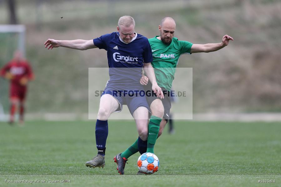 Sebastian Schander, Sportgelände, Külsheim, 14.04.2022, BFV, sport, action, April 2022, Saison 2021/2022, Kreisliga TBB, Fussball, Kickers DHK Wertheim, FC Külsheim - Bild-ID: 2323674