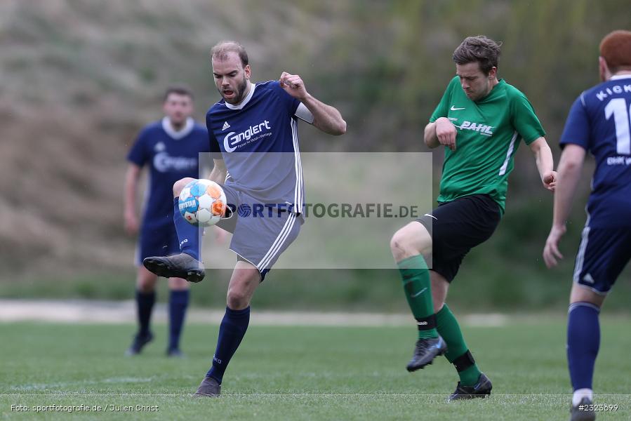 Pascal Beck, Sportgelände, Külsheim, 14.04.2022, BFV, sport, action, April 2022, Saison 2021/2022, Kreisliga TBB, Fussball, Kickers DHK Wertheim, FC Külsheim - Bild-ID: 2323699