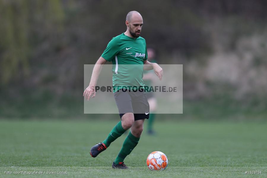 Sebastian Schander, Sportgelände, Külsheim, 14.04.2022, BFV, sport, action, April 2022, Saison 2021/2022, Kreisliga TBB, Fussball, Kickers DHK Wertheim, FC Külsheim - Bild-ID: 2323724