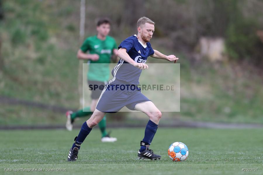 Patrick Weimer, Sportgelände, Külsheim, 14.04.2022, BFV, sport, action, April 2022, Saison 2021/2022, Kreisliga TBB, Fussball, Kickers DHK Wertheim, FC Külsheim - Bild-ID: 2323737