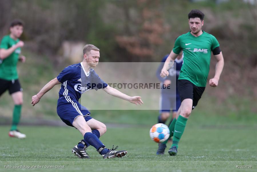 Patrick Weimer, Sportgelände, Külsheim, 14.04.2022, BFV, sport, action, April 2022, Saison 2021/2022, Kreisliga TBB, Fussball, Kickers DHK Wertheim, FC Külsheim - Bild-ID: 2323739