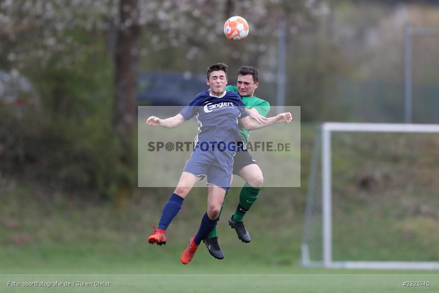 Luca Englert, Sportgelände, Külsheim, 14.04.2022, BFV, sport, action, April 2022, Saison 2021/2022, Kreisliga TBB, Fussball, Kickers DHK Wertheim, FC Külsheim - Bild-ID: 2323740