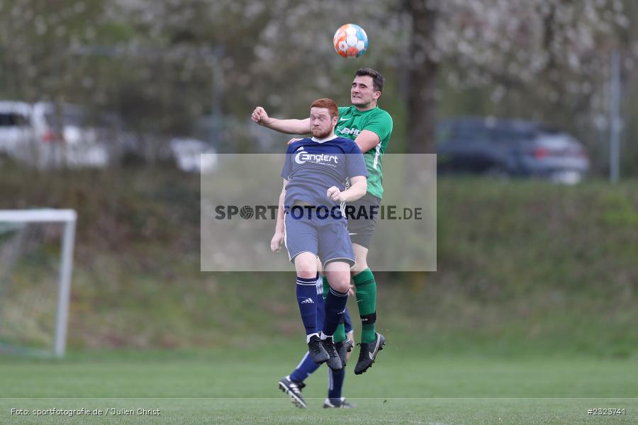 Niklas Duda, Sportgelände, Külsheim, 14.04.2022, BFV, sport, action, April 2022, Saison 2021/2022, Kreisliga TBB, Fussball, Kickers DHK Wertheim, FC Külsheim - Bild-ID: 2323741