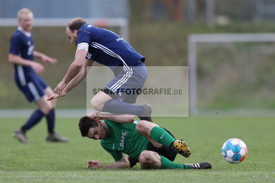 Manuel Meixner, Sportgelände, Külsheim, 14.04.2022, BFV, sport, action, April 2022, Saison 2021/2022, Kreisliga TBB, Fussball, Kickers DHK Wertheim, FC Külsheim - Bild-ID: 2323781
