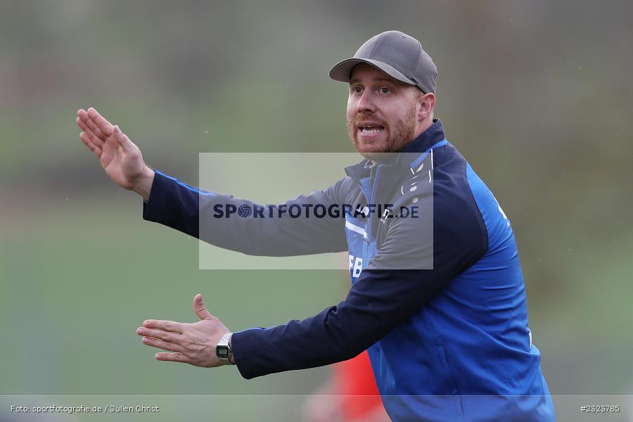Florian Büttner, Sportgelände, Külsheim, 14.04.2022, BFV, sport, action, April 2022, Saison 2021/2022, Kreisliga TBB, Fussball, Kickers DHK Wertheim, FC Külsheim - Bild-ID: 2323785
