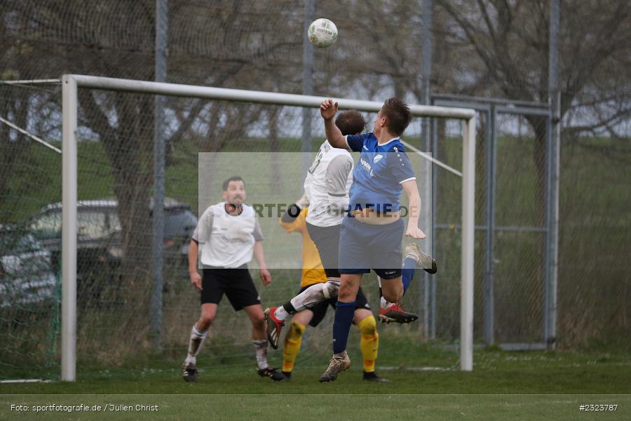 Elias Vorschneider, Sportgelände TSV Sonderriet, Wertheim, 14.04.2022, BFV, sport, action, April 2022, Saison 2021/2022, Kreisklasse TBB 1, UIS, SVE, SpG Uissigheim 2/Gamburg, SV Eintracht Nassig 2 - Bild-ID: 2323787